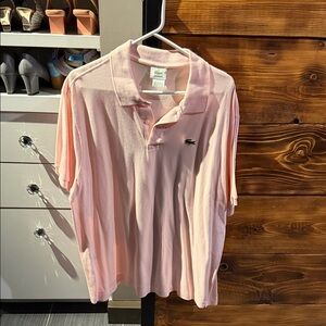 Lacoste Soft Pink Polo